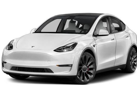 TESLA MODEL Y 2022 7SAYGDEF1NF517533 image